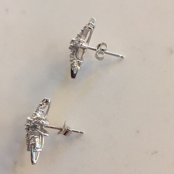 🎁925 Snowflake earrings - Picture 4 of 4